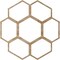Ekena Millwork Florin Wood Fretwork Pierced Ceiling Medallion, Red Oak, 32"OD x 13 5/8"ID x 1/4"T CMWP32X32X0250FORO - alternate 4